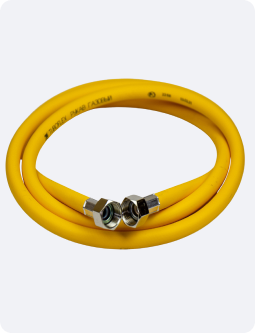 Шланг газовый ПВХ, диаметр 3/4", гайка-гайка TUBOFLEX