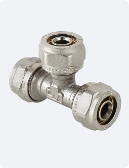 Тройник обжимной VALTEC
