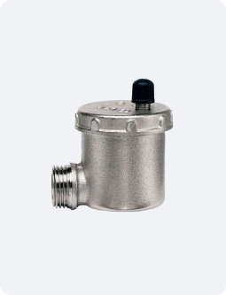 Автоматический воздухоотводчик, боковое подключение, 1/2", TST